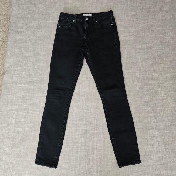 Dear John Denim - Dear John Gisele Skinny Jeans Black Denim Size 27 DPM-11-D214-BAW